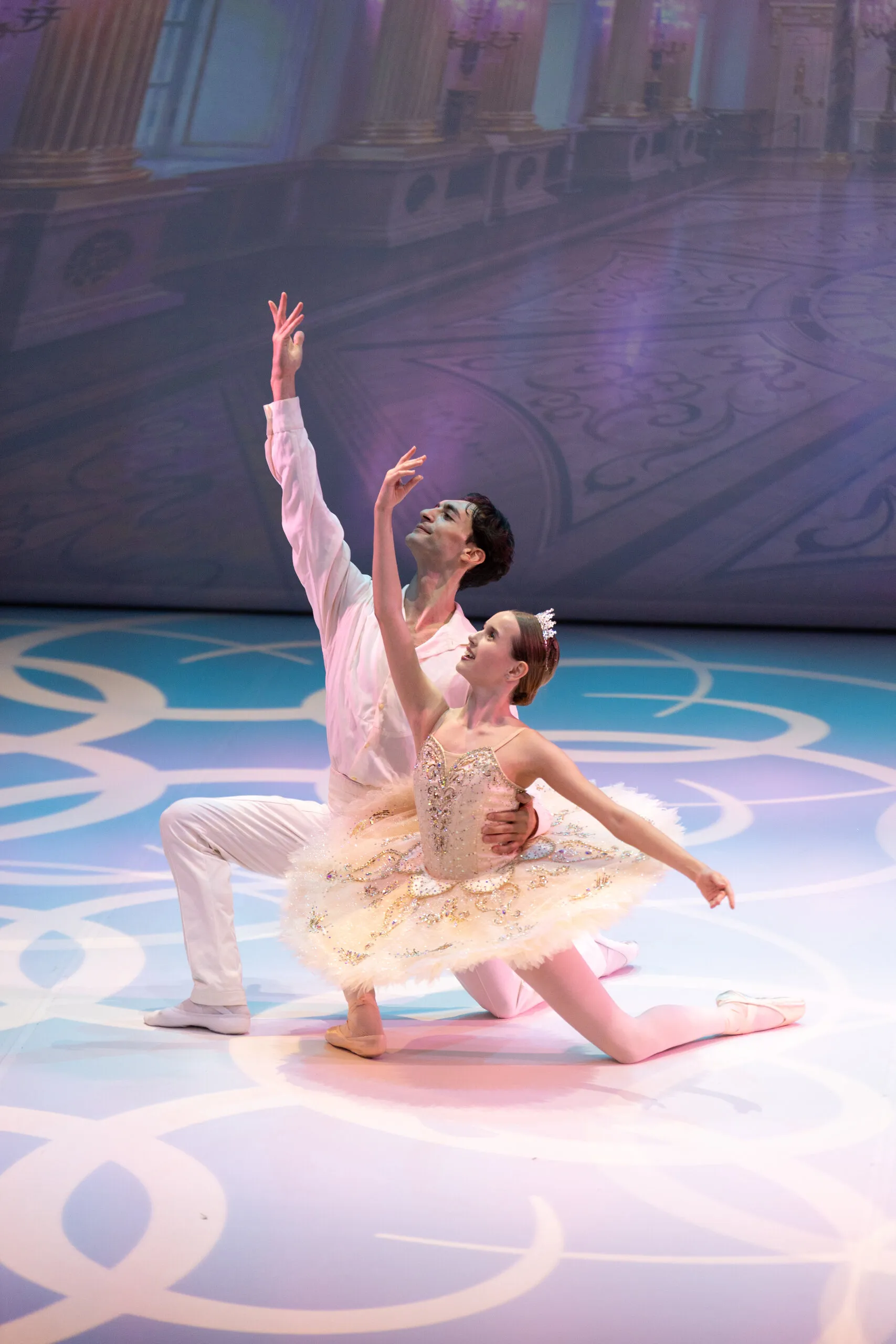 Le grand pas de deux, dansé par les danseurs professionnels invités.